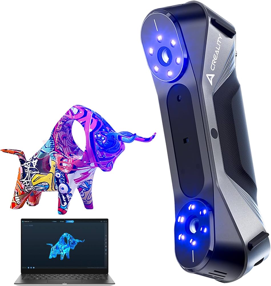 Creality 3D Scanner CR-Scan Raptor for 3D Printing, 60fps Multiple