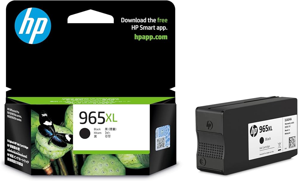 Amazon.co.jp: HP 965XL 純正 インクカートリッジ ブラック 黒 増量