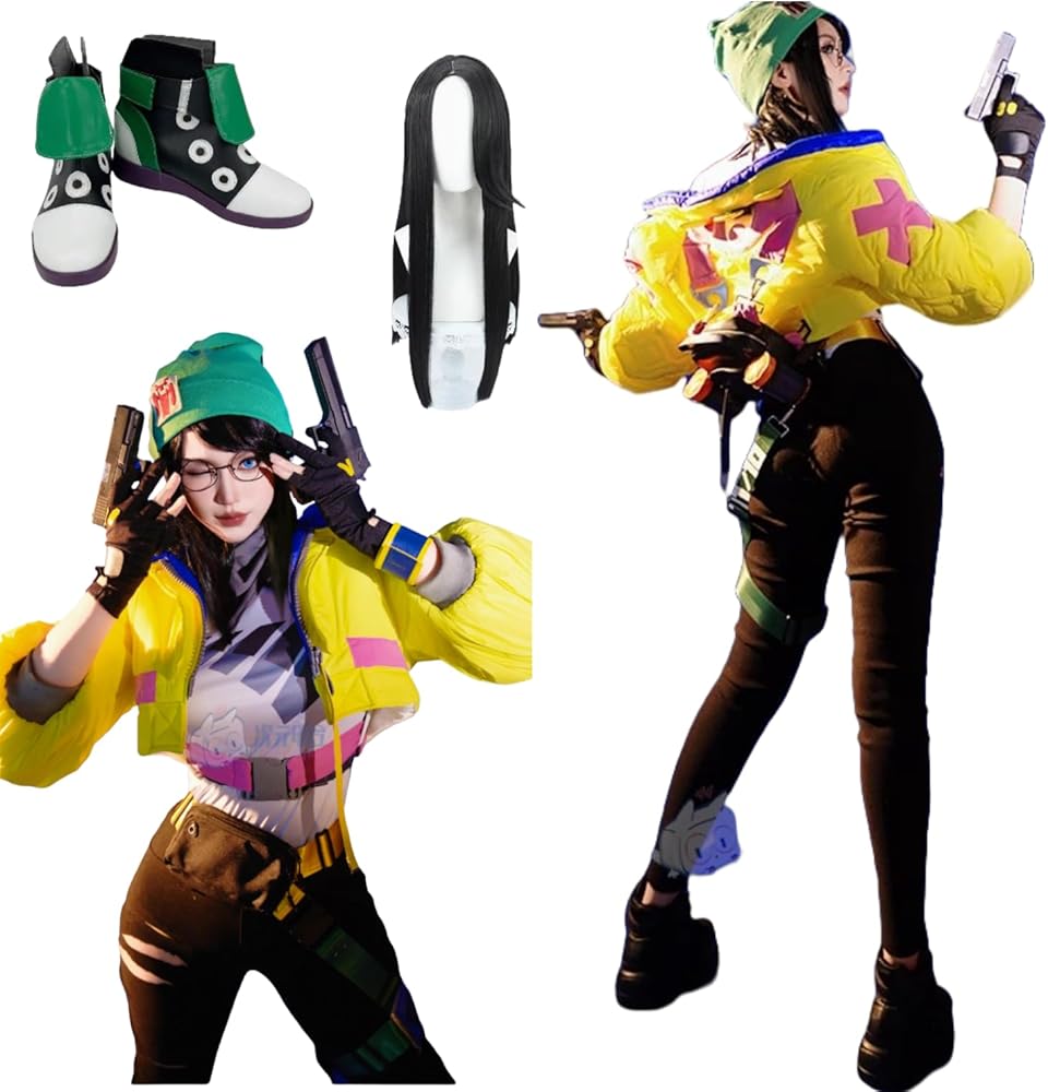 Amazon.co.jp: [BANBAS] ヴァロラント キルジョイ Killjoy コスプレ