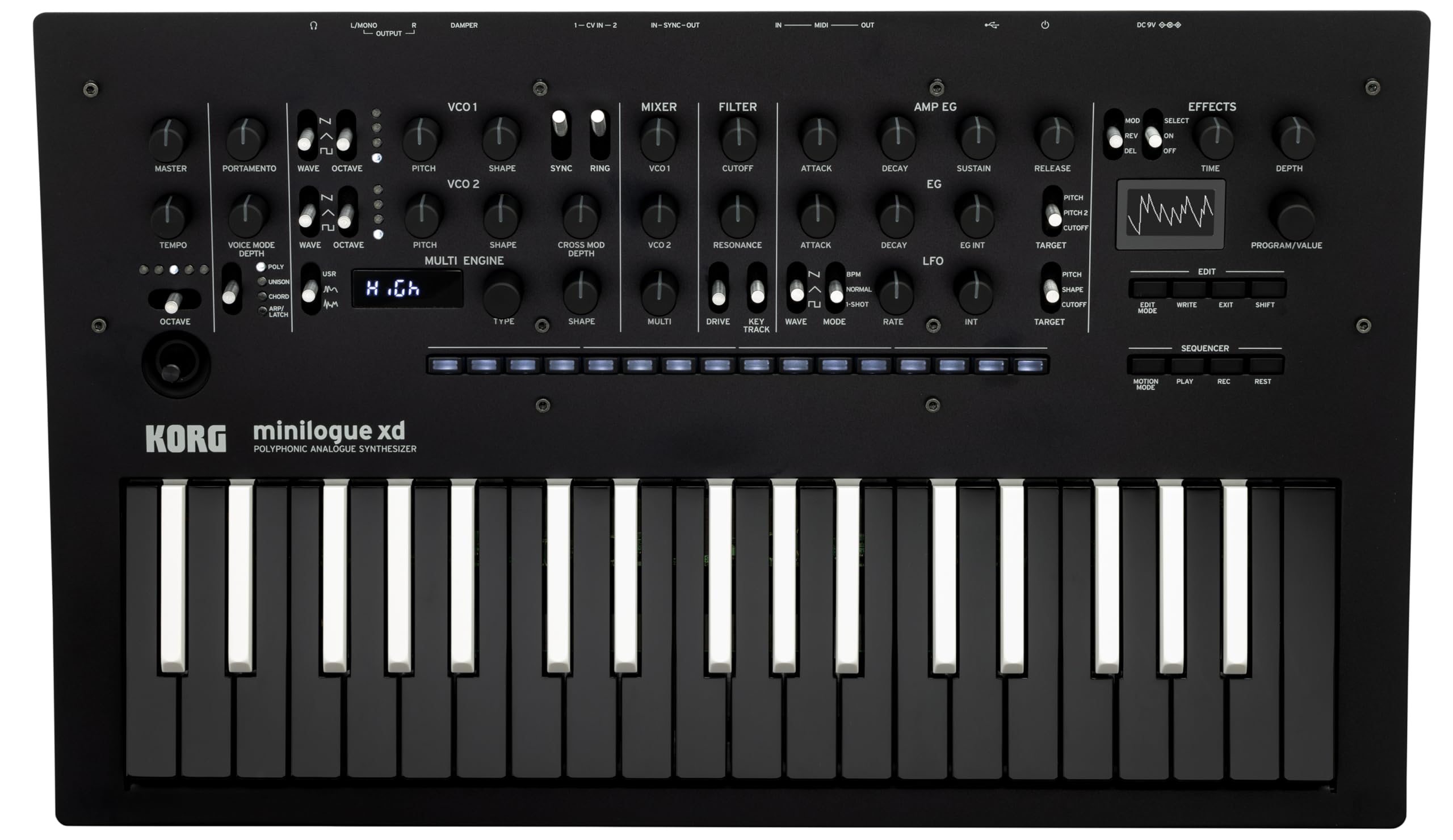 Amazon.co.jp: Korg minilogue xd 37キー反転カラー限定版
