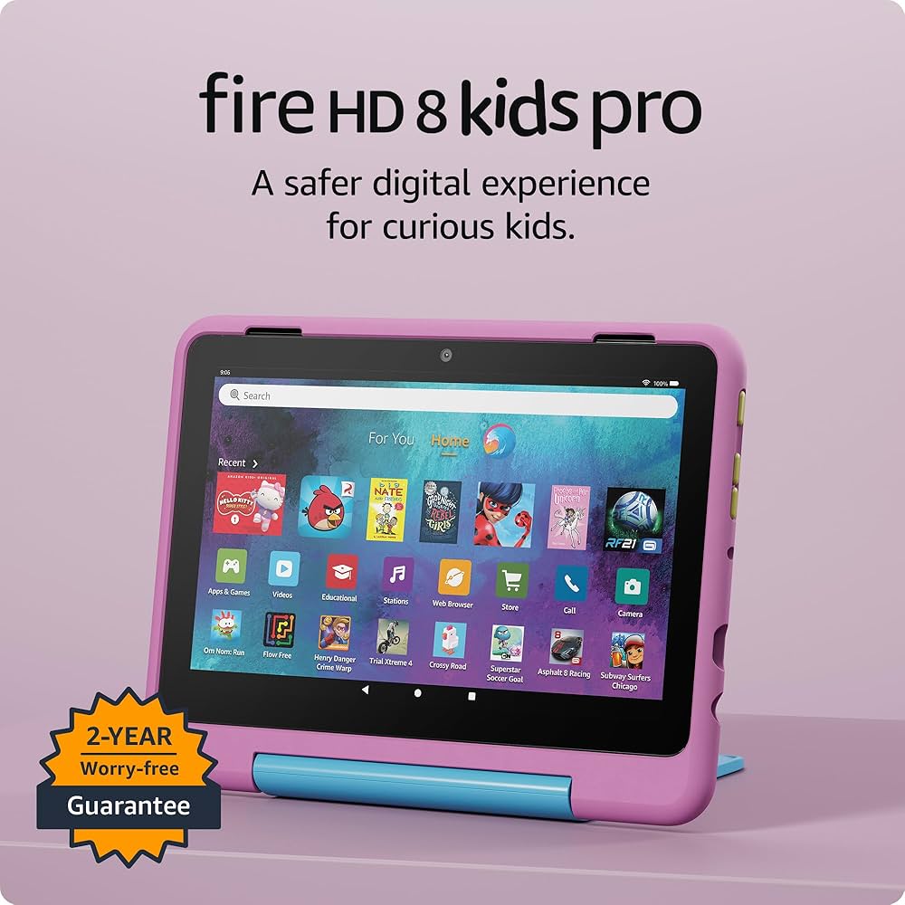 Amazon.com: Amazon Fire HD 8 Kids Pro tablet (newest model), ages