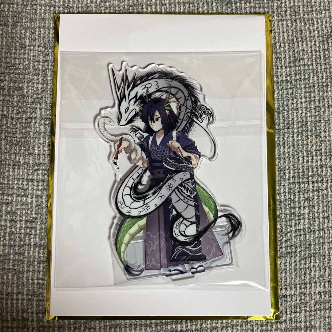 C107 鬼滅の刃 伊黒小芭内 A賞 ビッグアクリルスタンド 新品 鬼滅の刃