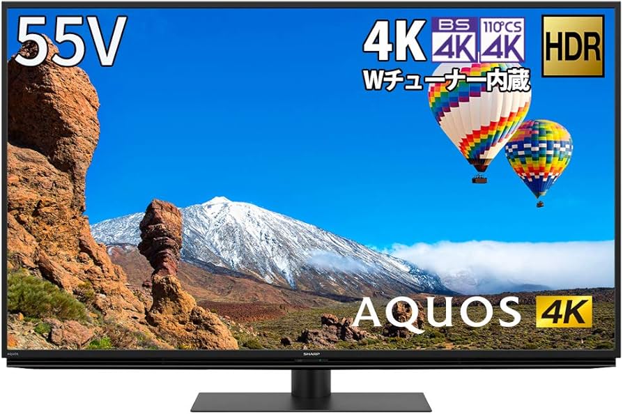 Amazon | シャープ 55V型 液晶 テレビ AQUOS 4T-C55CH1 4K チューナー