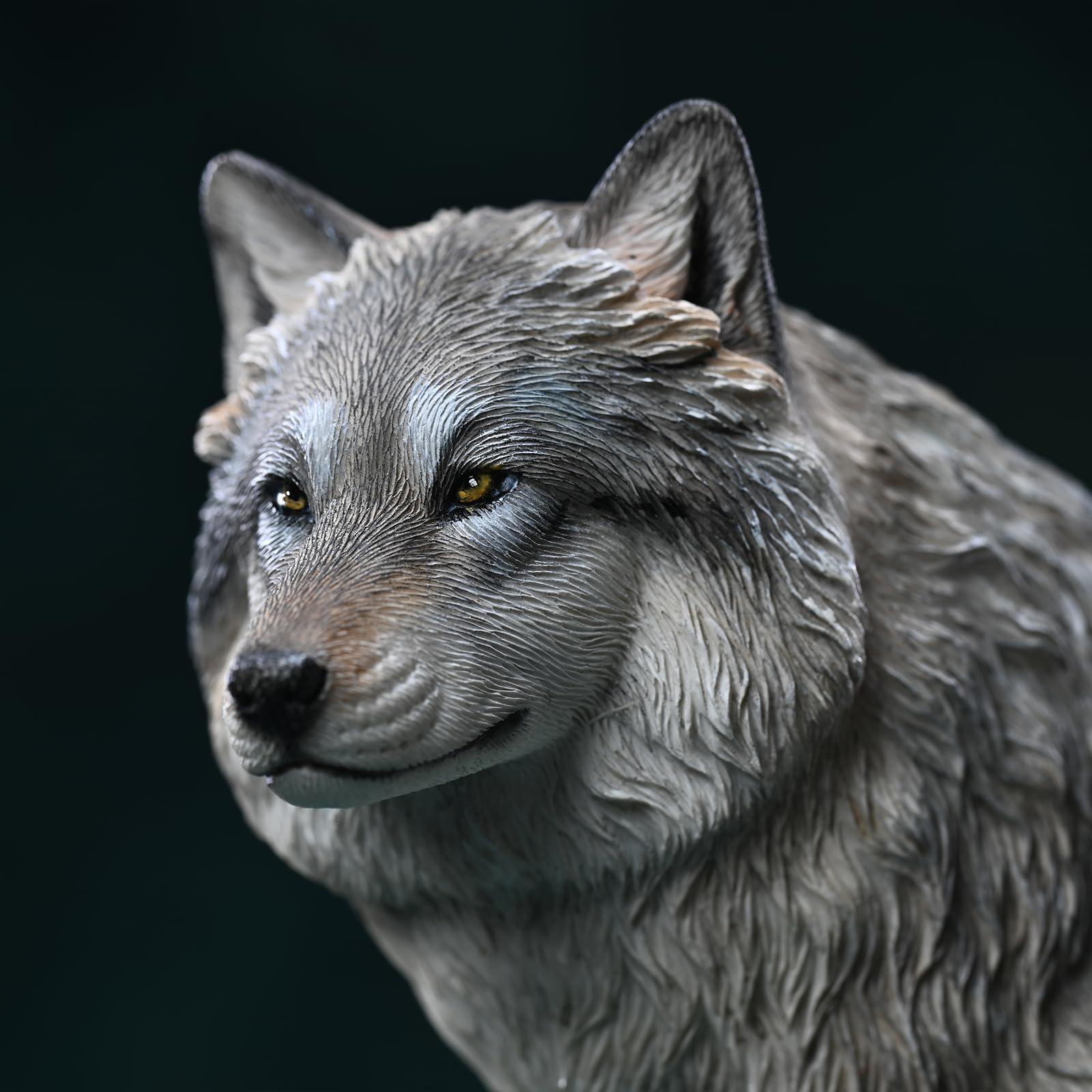 Amazon.co.jp: JXK 1/6 サイズ 北極狼 オオカミ 狼 ウルフ 動物 野生