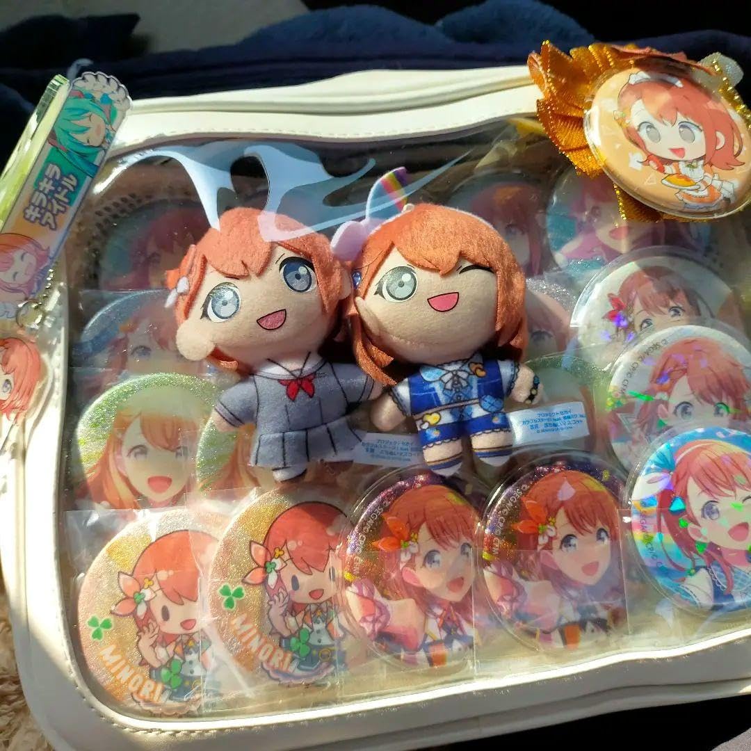 Amazon.co.jp: プロセ花里みのり缶バッジ痛バッグ : おもちゃ