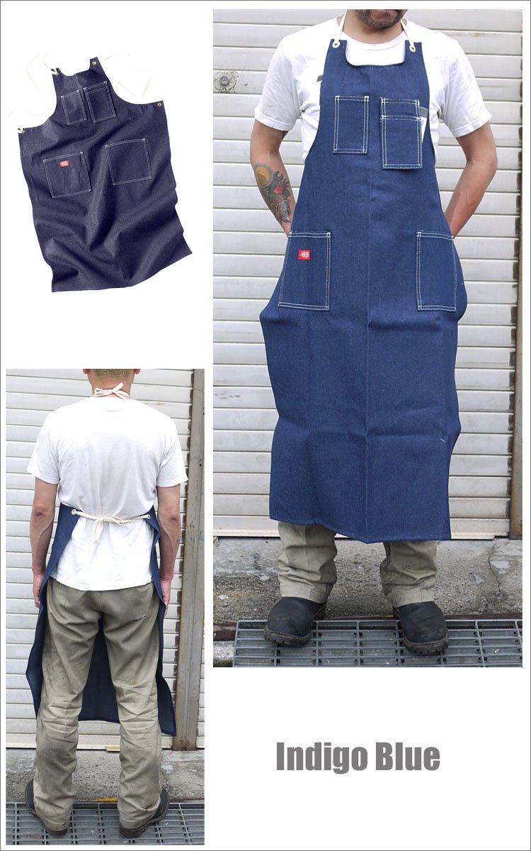 Amazon.com: Dickies Men's Toolmaker's Apron, Indigo Blue, S