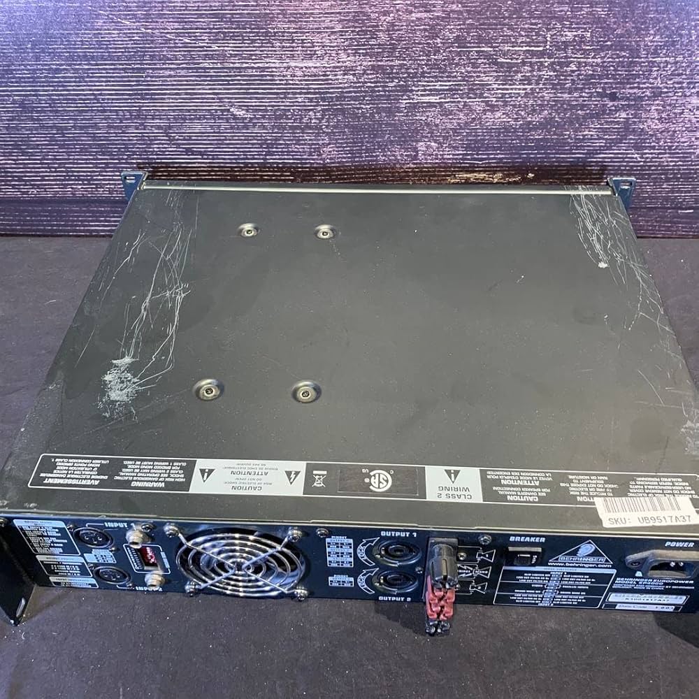 Amazon.com: Behringer EP4000 Power Amplifier : Musical Instruments