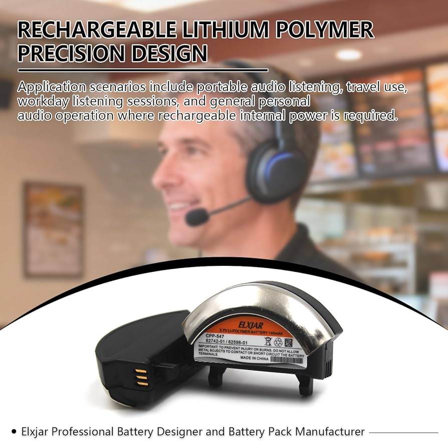 Amazon | ROWSHEP (2パック) 3.7V 140mAh Li-Poバッテリー交換用 Bose