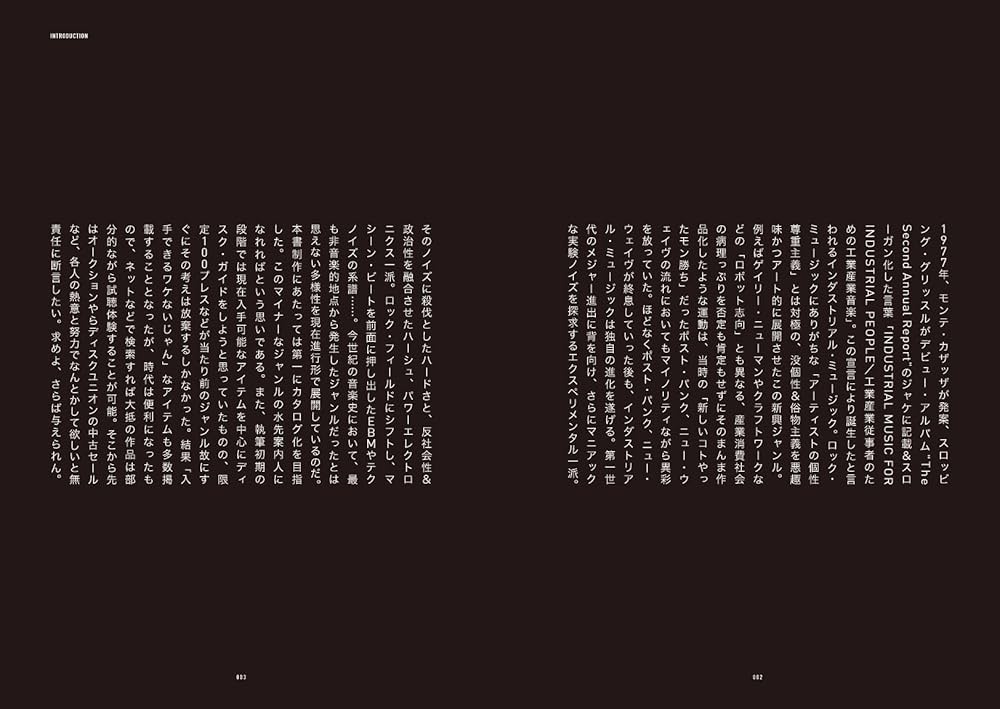 INDUSTRIAL MUSIC FOR INDUSTRIAL PEOPLE!!!: 雑音だらけのディスク