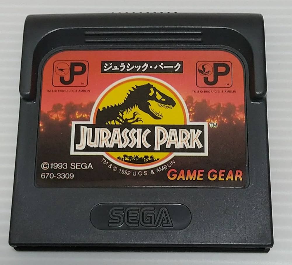 Amazon.co.jp: ジュラシックパーク 【ゲームギア】 : Video Games