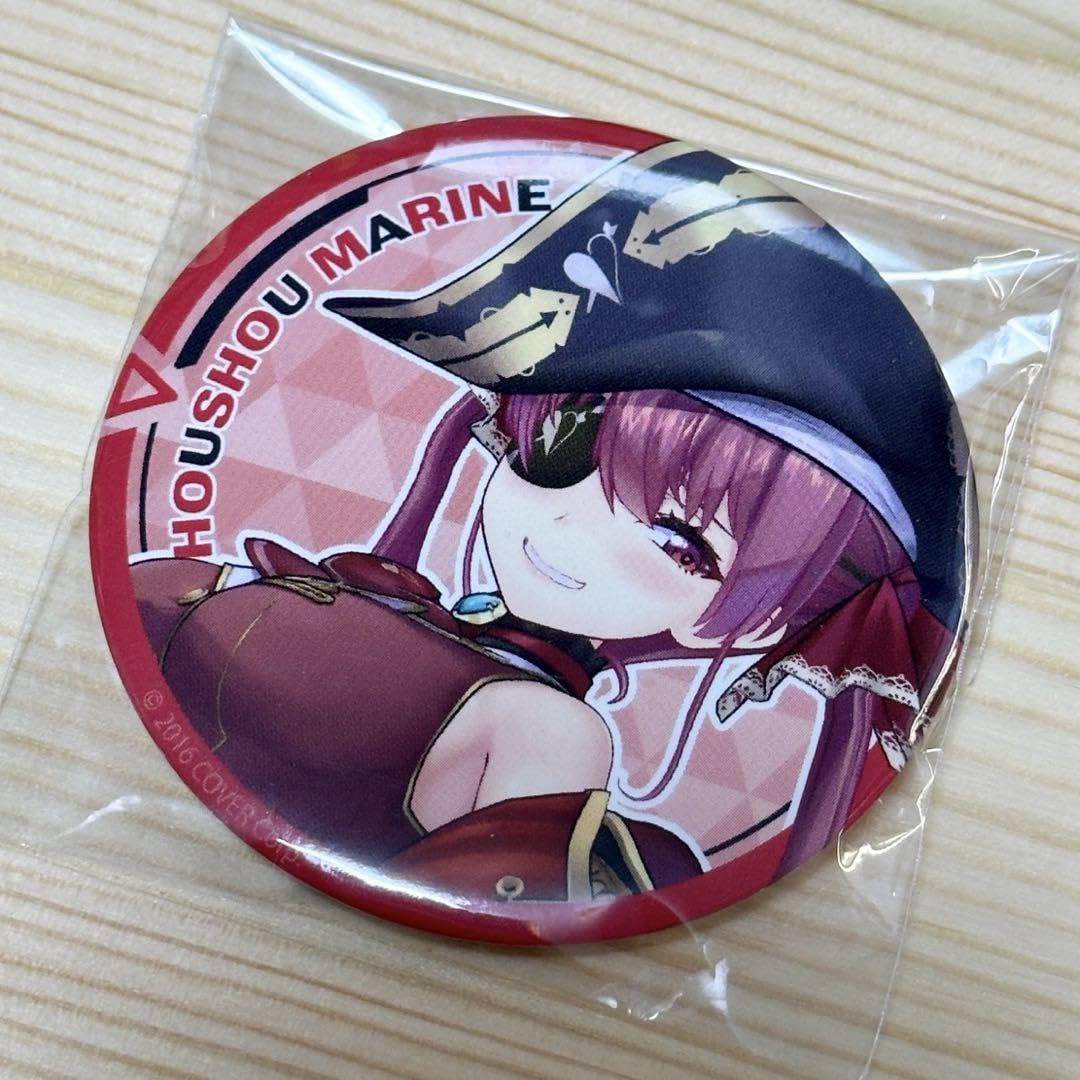 Amazon | 宝鐘マリン スターター 缶バッジ 缶バッチ グッズ CDJXEKOZ