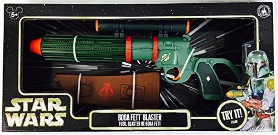 Amazon.co.jp: スター・ウォーズ ボバ・フェット 電子ブラスタ銃玩具