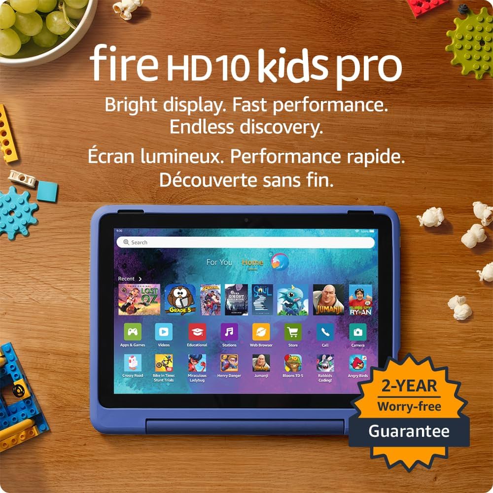 Fire HD 10 Kids Pro Tablet Designed for Big Kids | Amazon