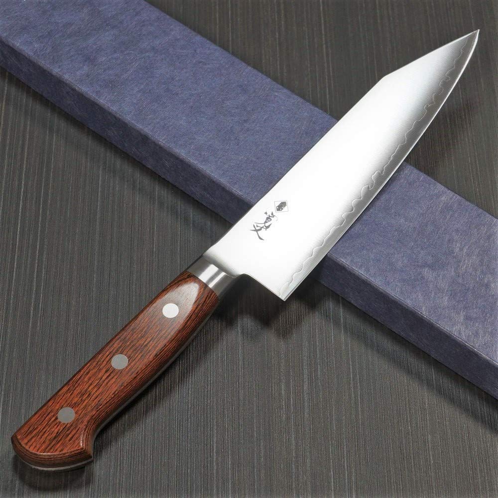 Amazon | 刃物の町関市の包丁 寛丈 HAP40 粉末ハイス鋼 HRC65 牛刀 切