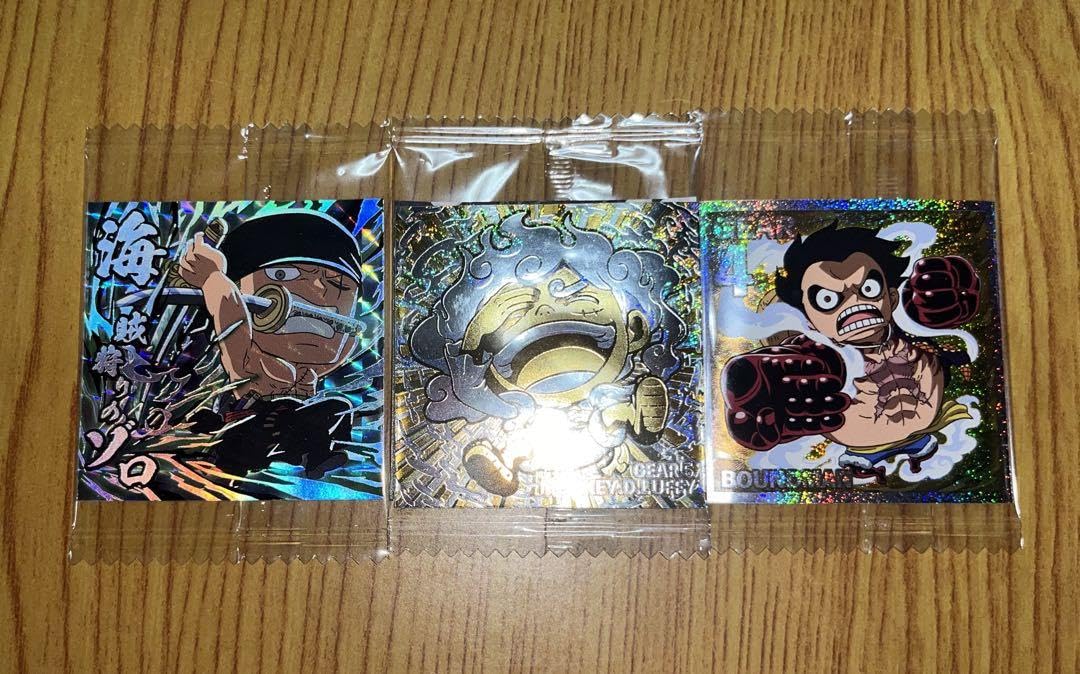 Amazon.co.jp: ワンピース大海賊シールウエハース 表ニカ 裏ギア2 ギア