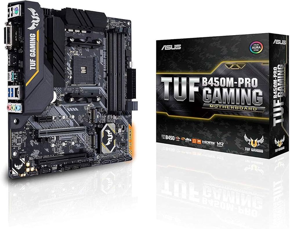 Amazon | ASUS AMD B450 搭載 AM4 対応 マザーボード TUF B450M-PRO