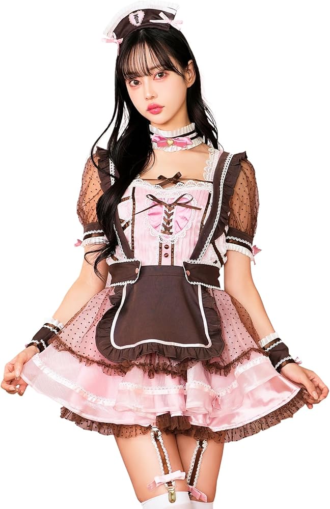 Amazon.co.jp: [Malymoon] コスプレ メイド バレンタイン 中村里砂