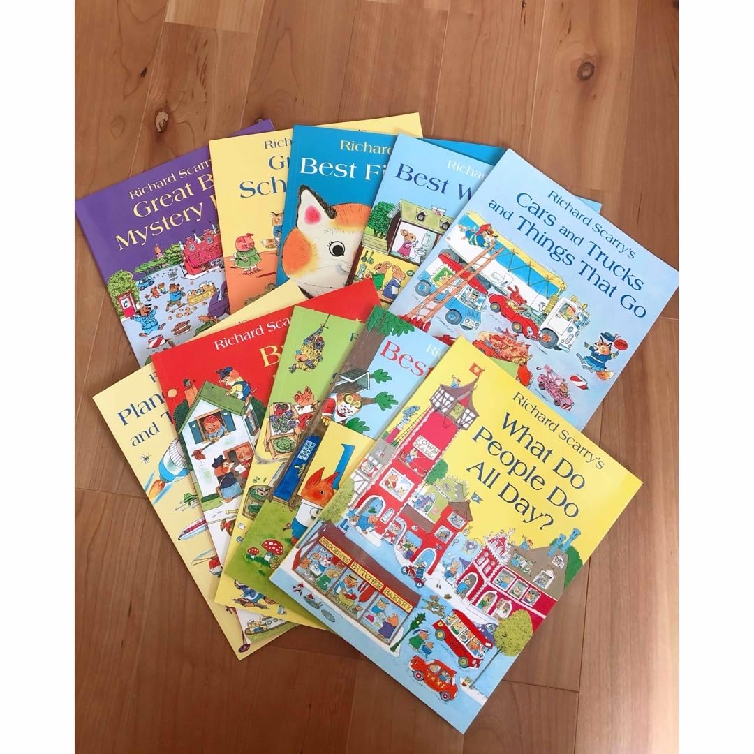 Richard Scarryリチャード・スキャリー 10冊 Richard Scarryリチャード