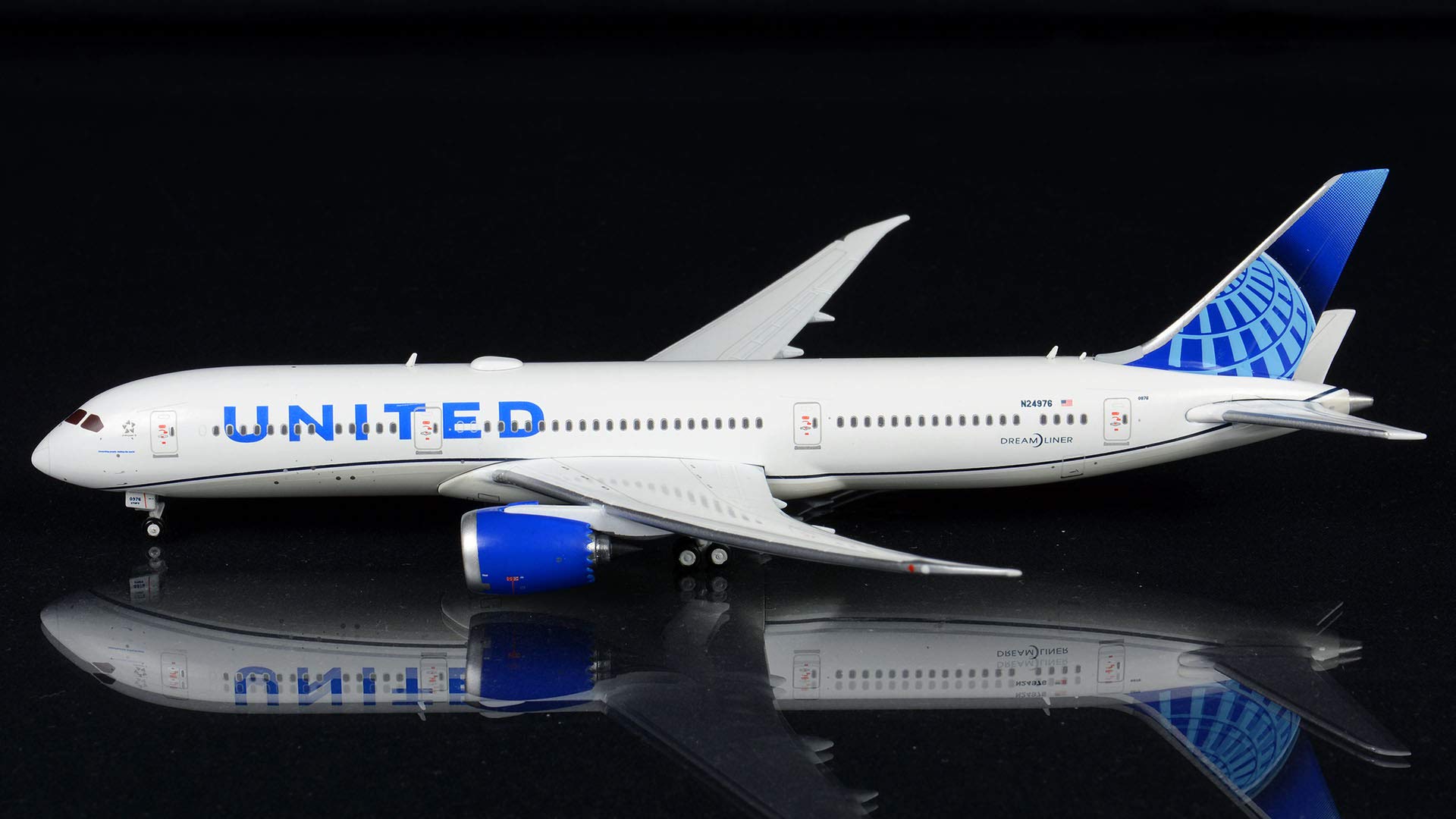 Amazon | ジェミニジェッツ 1/400 ボーイング 787-9 ユナイテッド航空