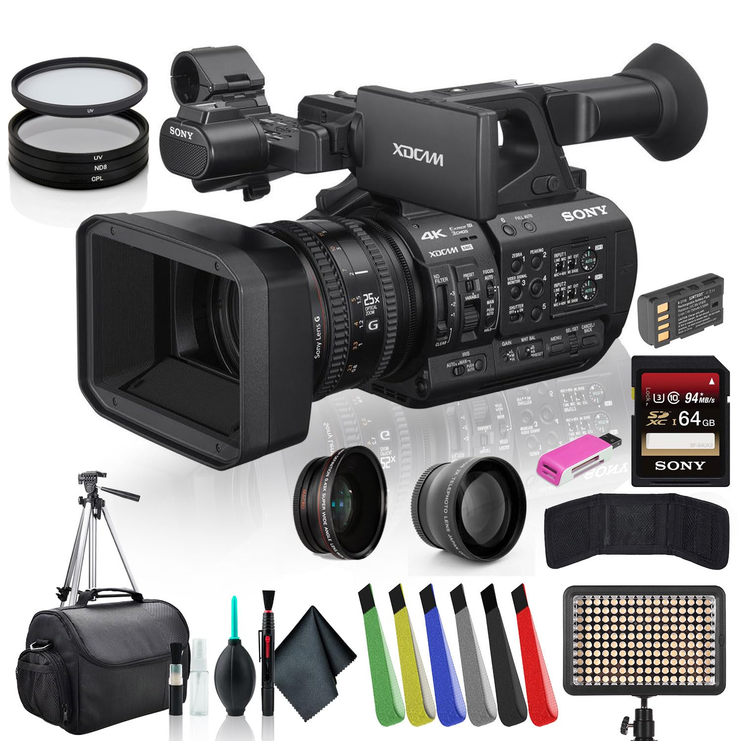 Amazon.com : Sony PXW-Z190V 4K XDCAM Camcorder (PXW-Z190V) – 4K