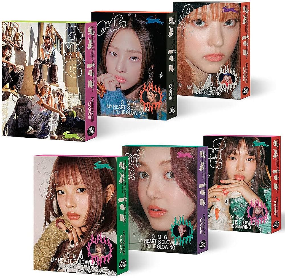 Amazon.co.jp: NEWJEANS OMG 1st Winter Single Album ( MESSAGE CARD