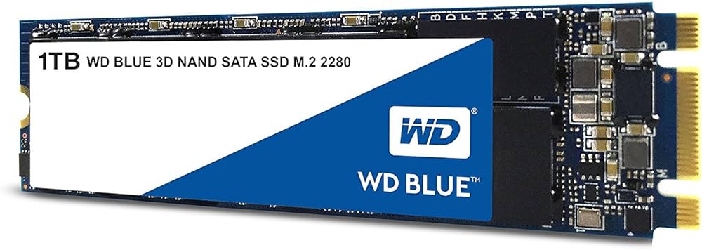 Amazon | WD 内蔵SSD M.2-2280 / 1TB / WD Blue 3D / SATA3.0 / 5年