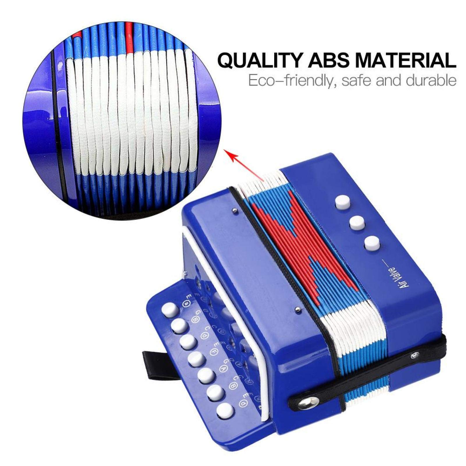 Amazon | キッズアコーディオン玩具、チャイルドボタンアコーディオン