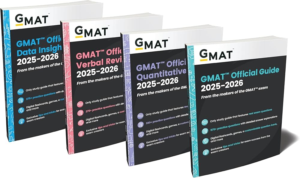 Amazon | GMAT Official Guide 2025-2026 Bundle: Books + Online