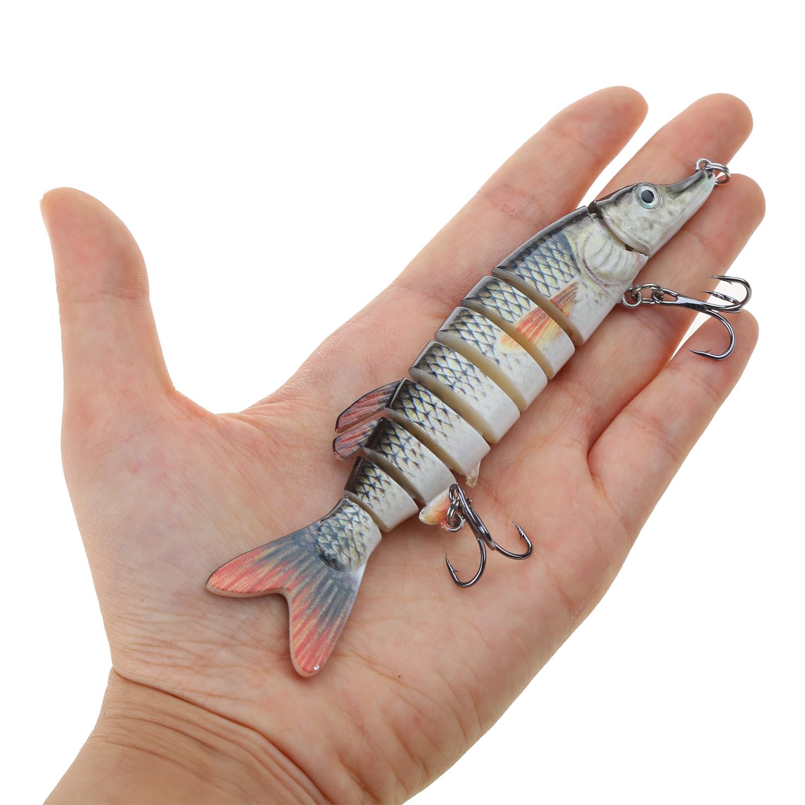 Amazon.co.jp: パイクフィッシング ルアー 8 セグメント ジョイント