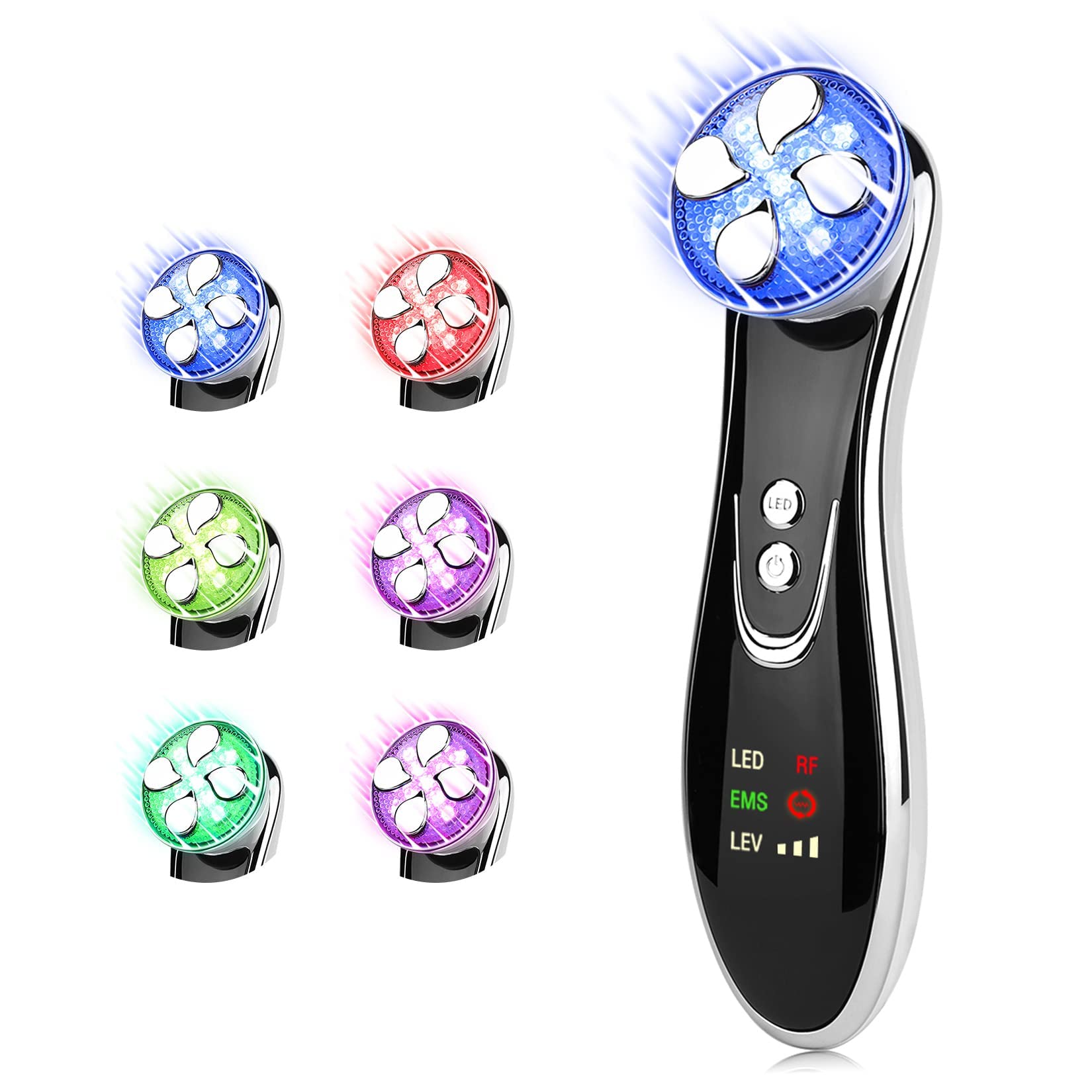 Amazon.co.jp: 美顔器 RF美顔器 エレクトロポレーション EMS LED光