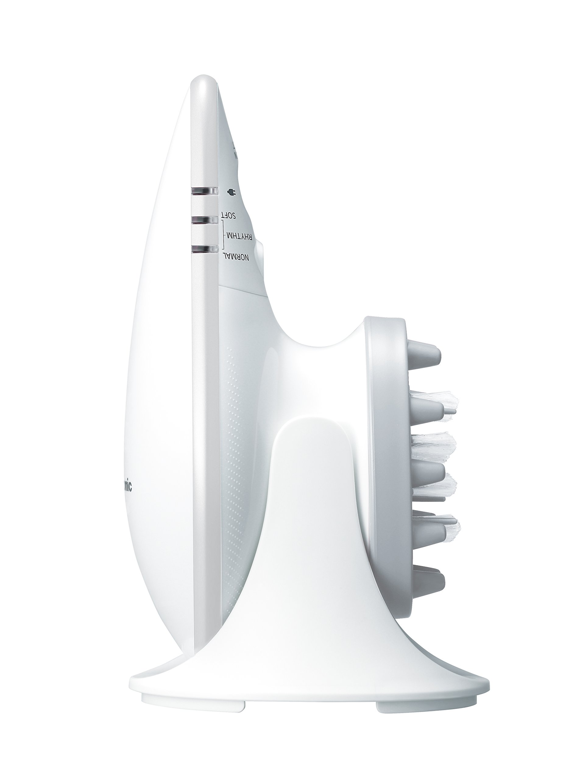 Amazon | パナソニック 電動頭皮ブラシ 音波振動クレンジングタイプ 白