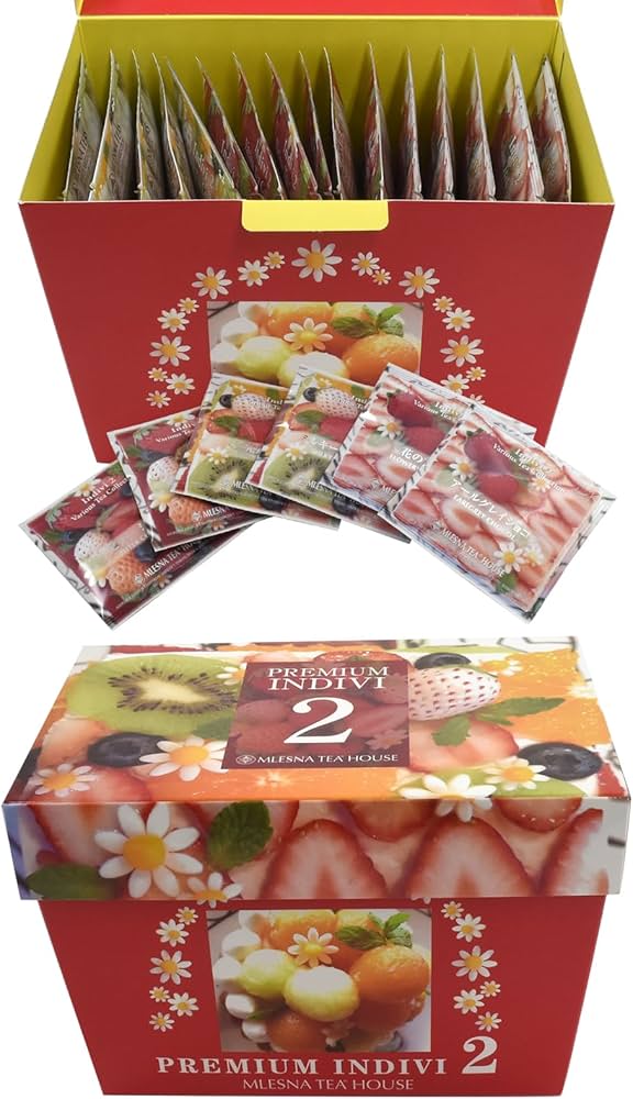 Amazon.co.jp: ムレスナティーハウス 紅茶 インディヴィ2 16種類セット