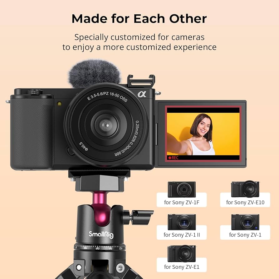 Amazon.com : SmallRig Cold Shoe Adapter with Wind Muff Windshield