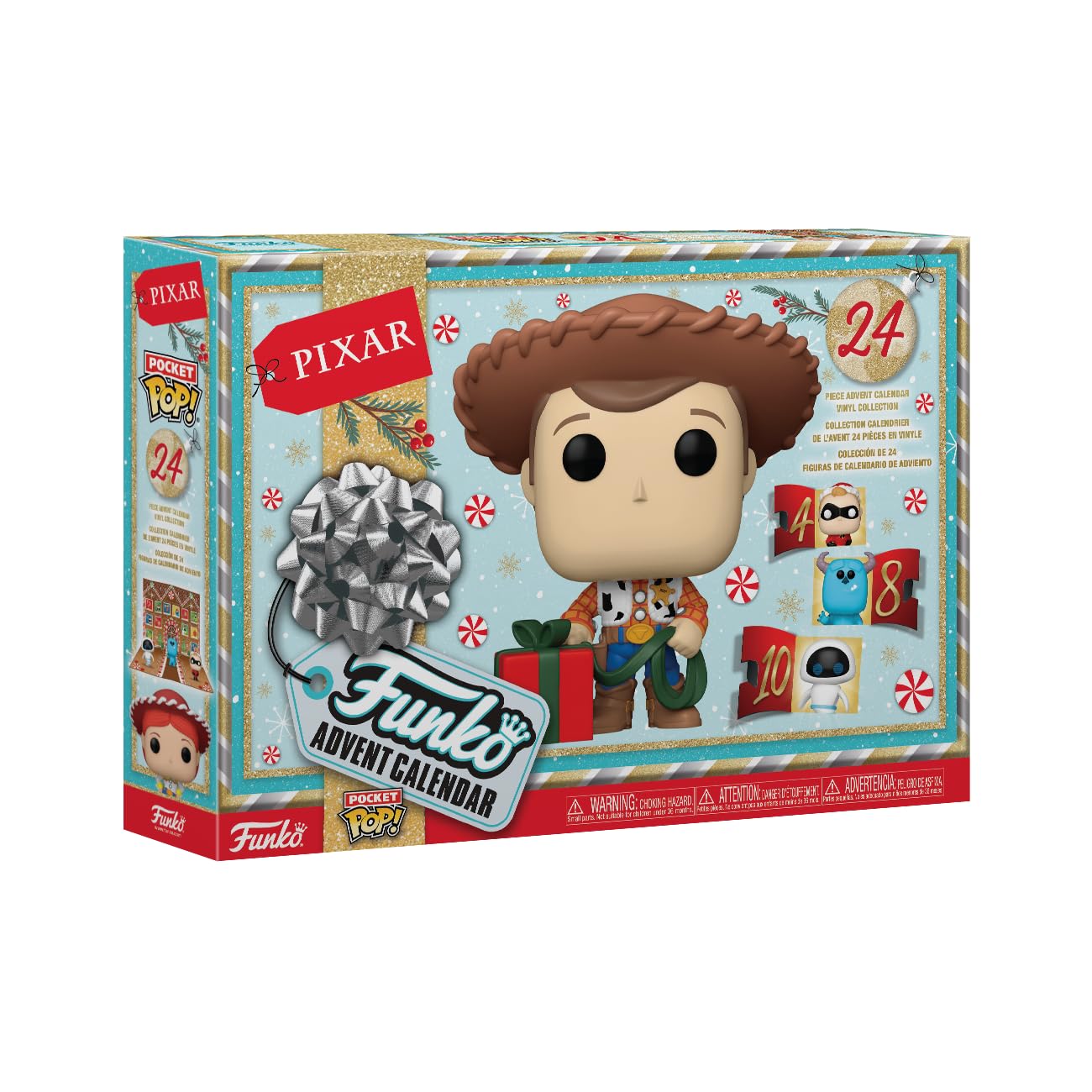 Funko Pop! Advent Calendar: Pixar 2024, 24 Pocket Pop! Vinyl