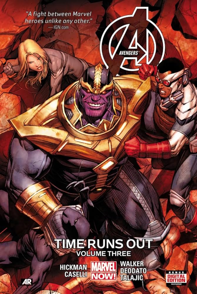 Amazon.com: Avengers 3: Time Runs Out: 9780785192220: Hickman