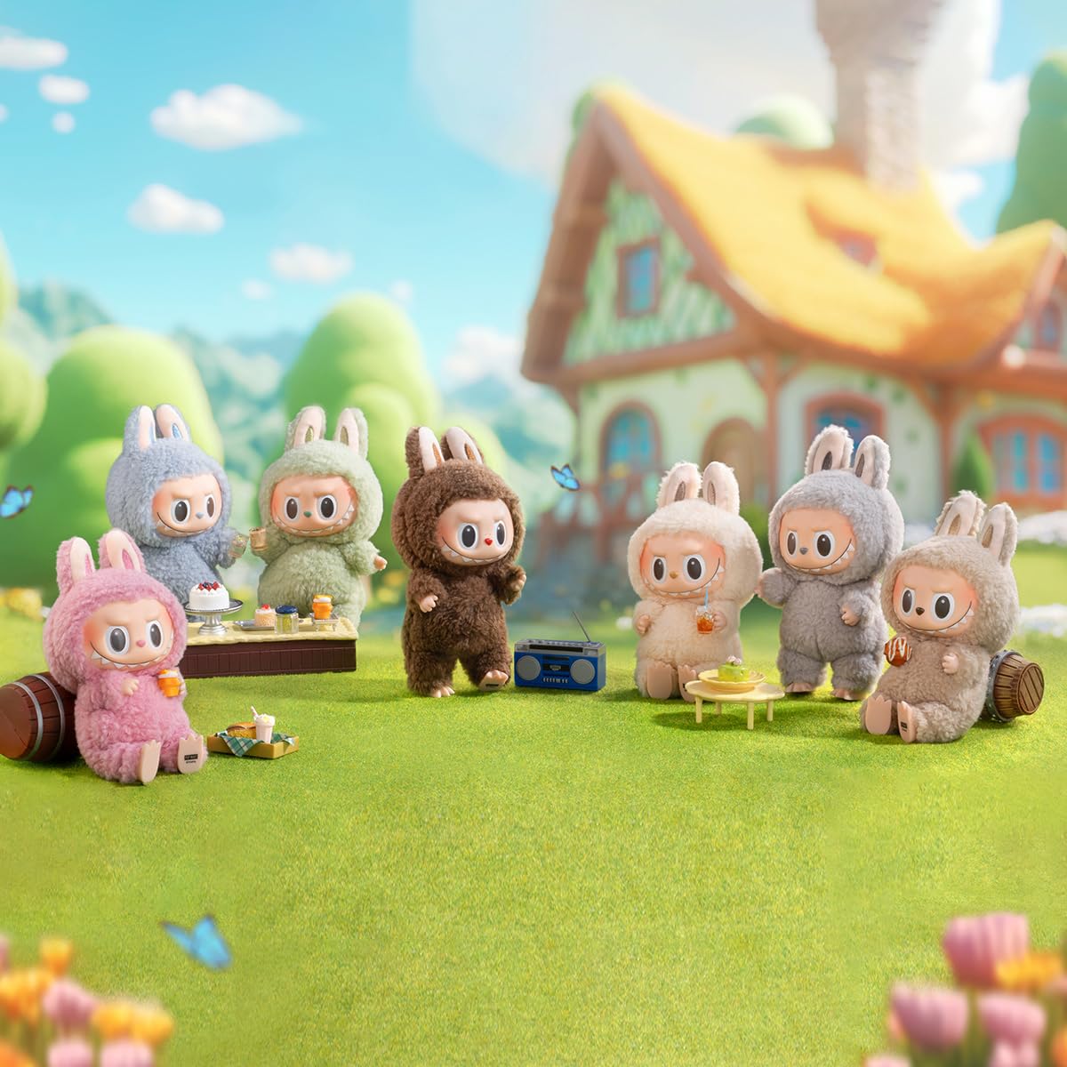 Amazon | POP MART THE MONSTERS Exciting Macaron ぬいぐるみ