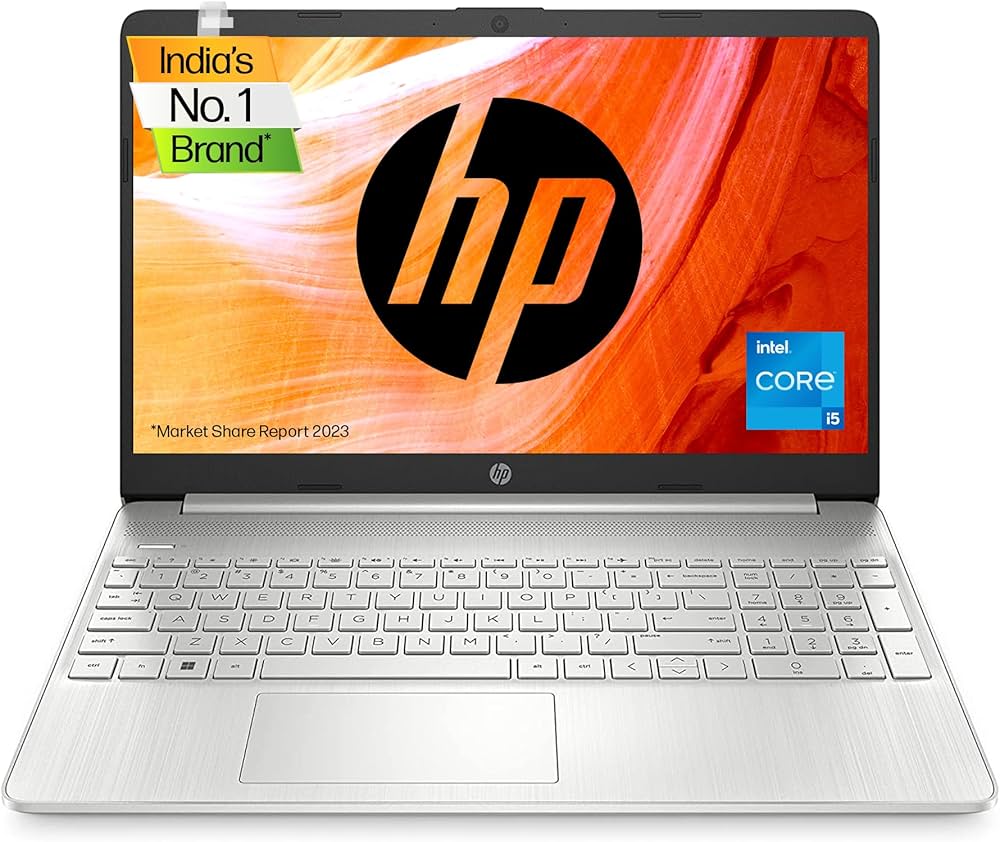 HP Laptop 15s, 11th Gen Intel Core i5-1155G7, 15.6-inch (39.6 cm