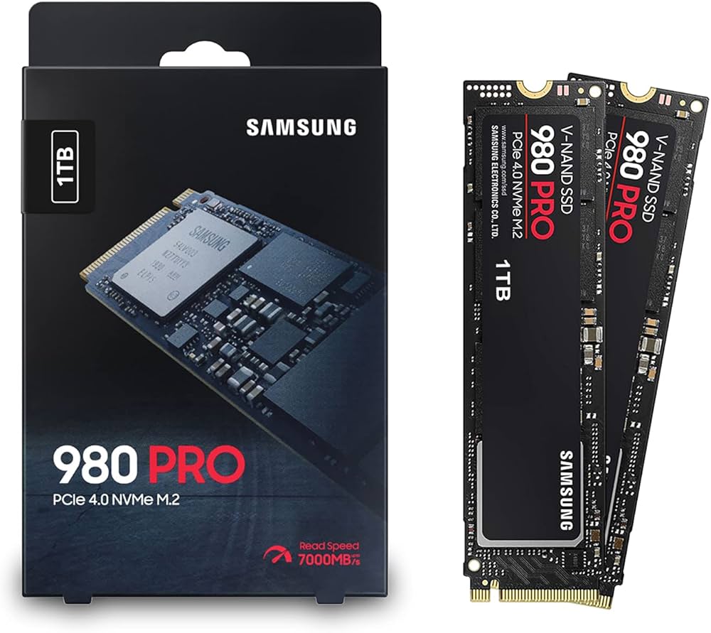 Amazon | SAMSUNG 980 PRO 2TB (1TB x 2) PCIe SSD - 7,000 MB/s 4.0 x