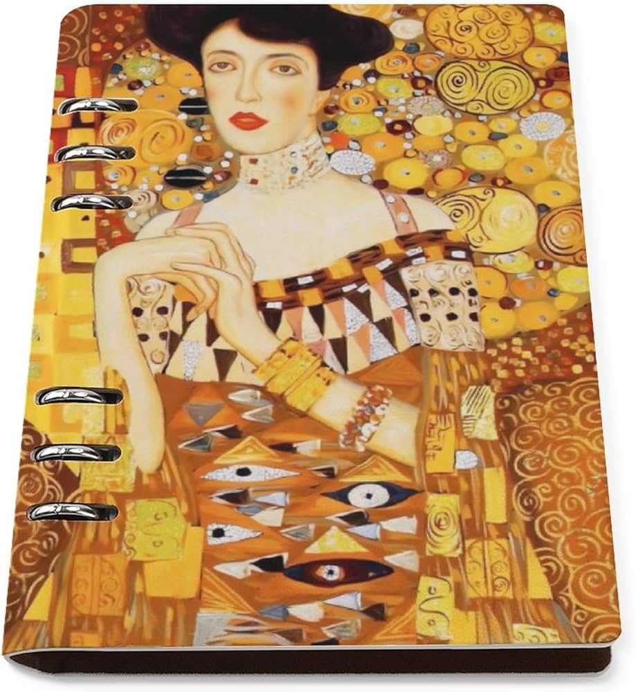 Amazon | グスタフ・クリムト バインダーノート 日記帳 システム手帳