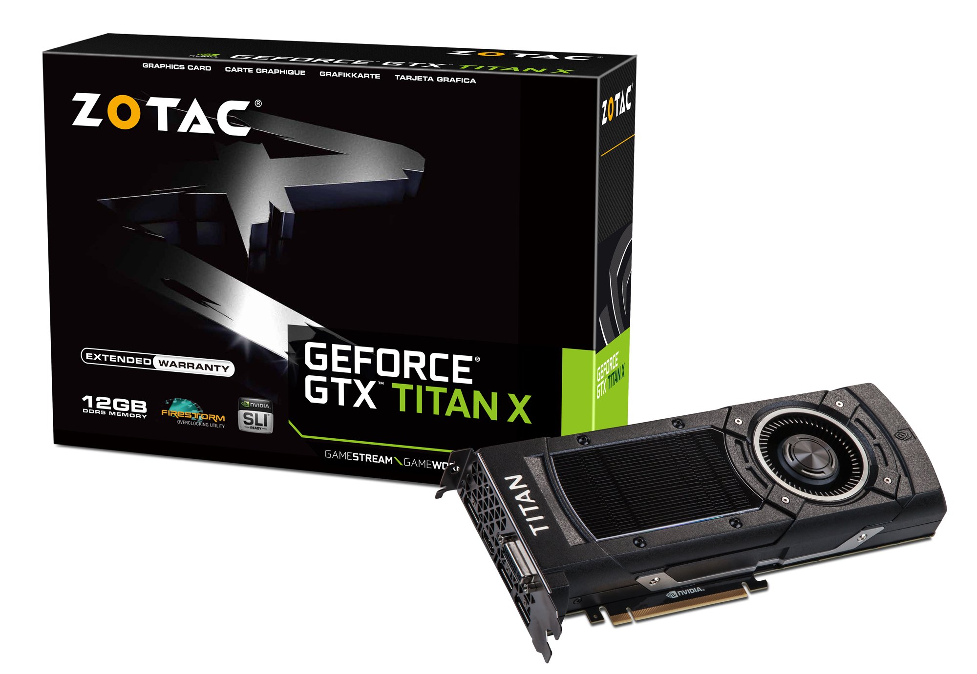 Amazon.co.jp: ZOTAC GeForce GTX TITAN X Graphics Board VD5715 ZT