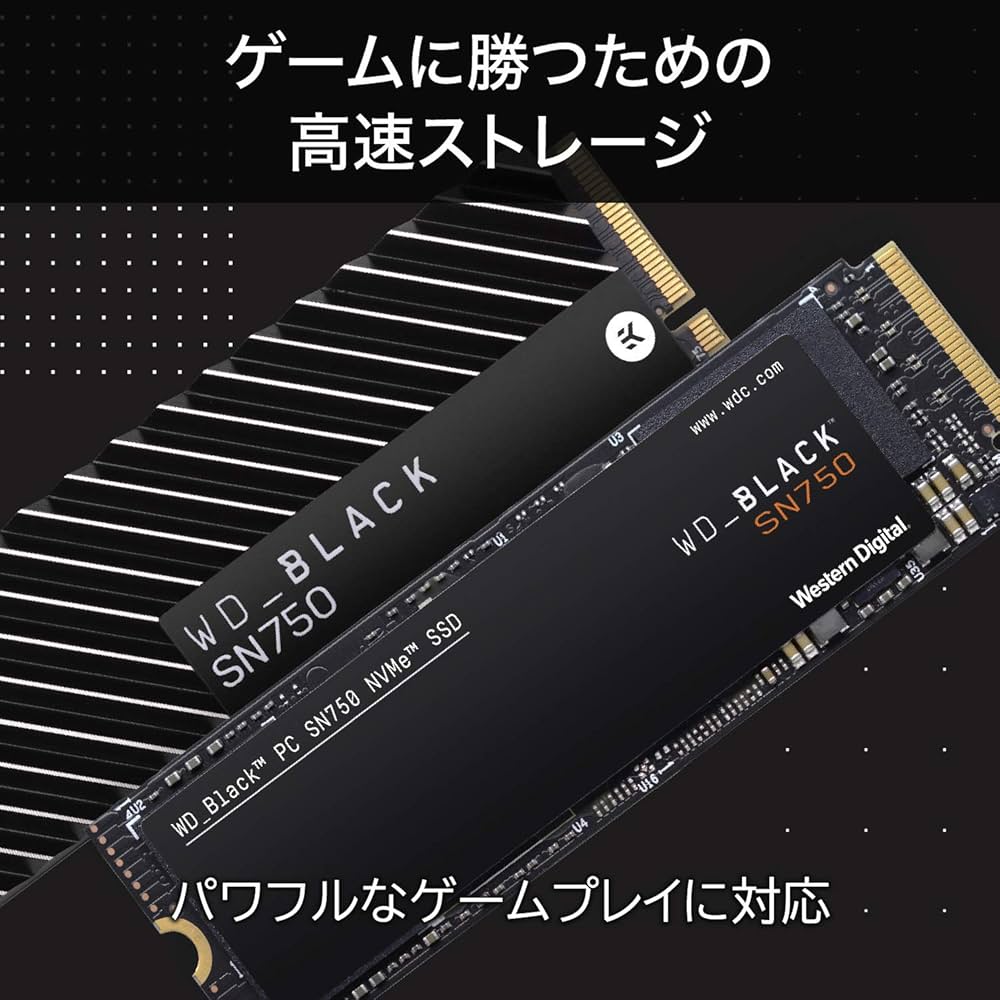 Amazon | Western Digital ウエスタンデジタル 内蔵SSD 500GB WD Black