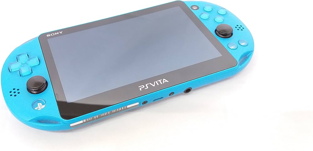 Amazon.com: PlayStation Vita Wi-Fi model Aqua Blue : Video Games