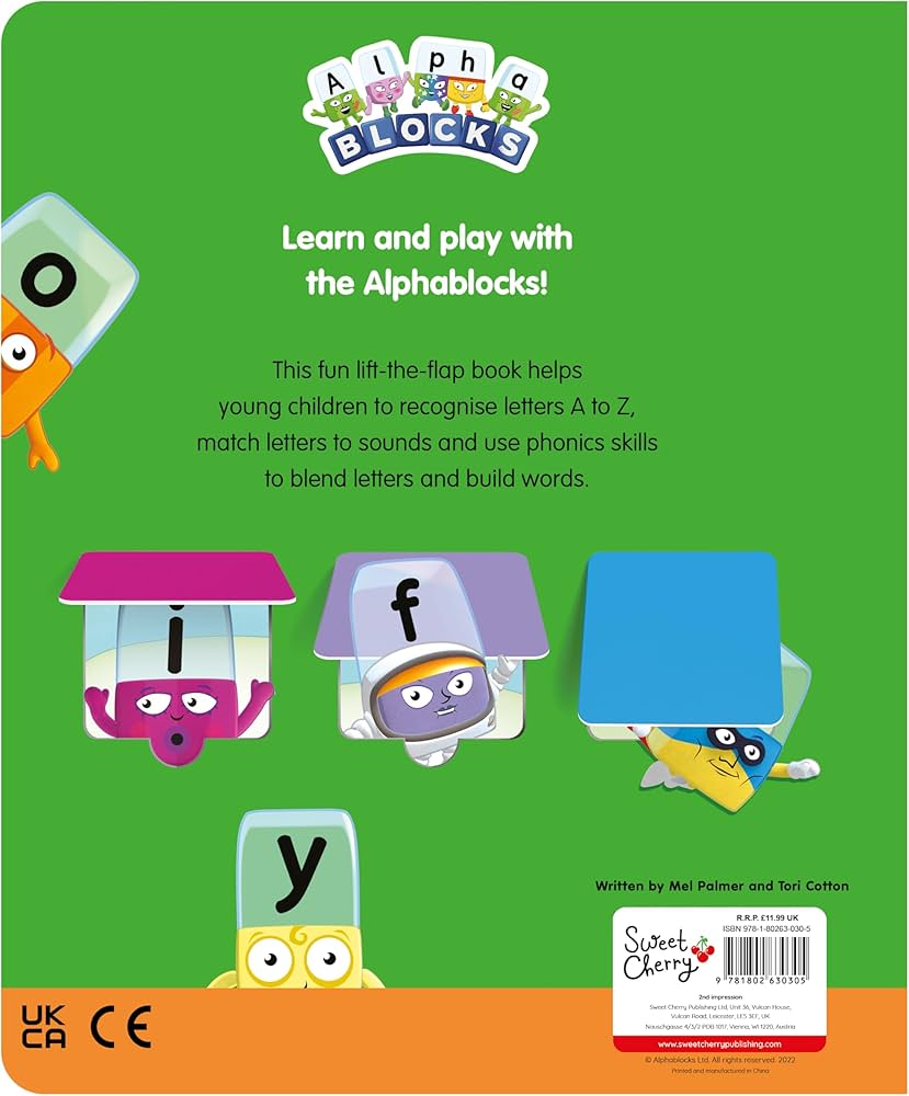 Alphablocks A-Z Phonics Activities: A Lift the Flap Book: Sweet