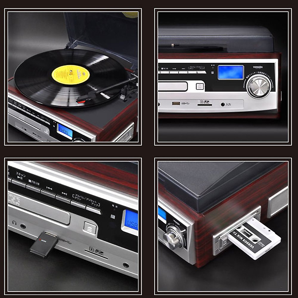 Amazon.co.jp: VERSOS マルチレコードプレイヤー VS-M001 : 家電＆カメラ