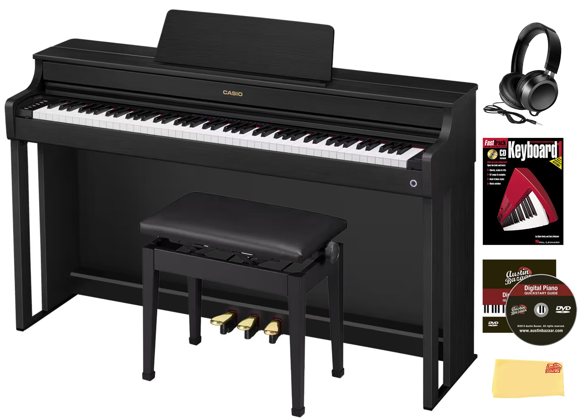 Amazon.com: Casio AP-300 CELVIANO 88-Key Digital Piano - Black