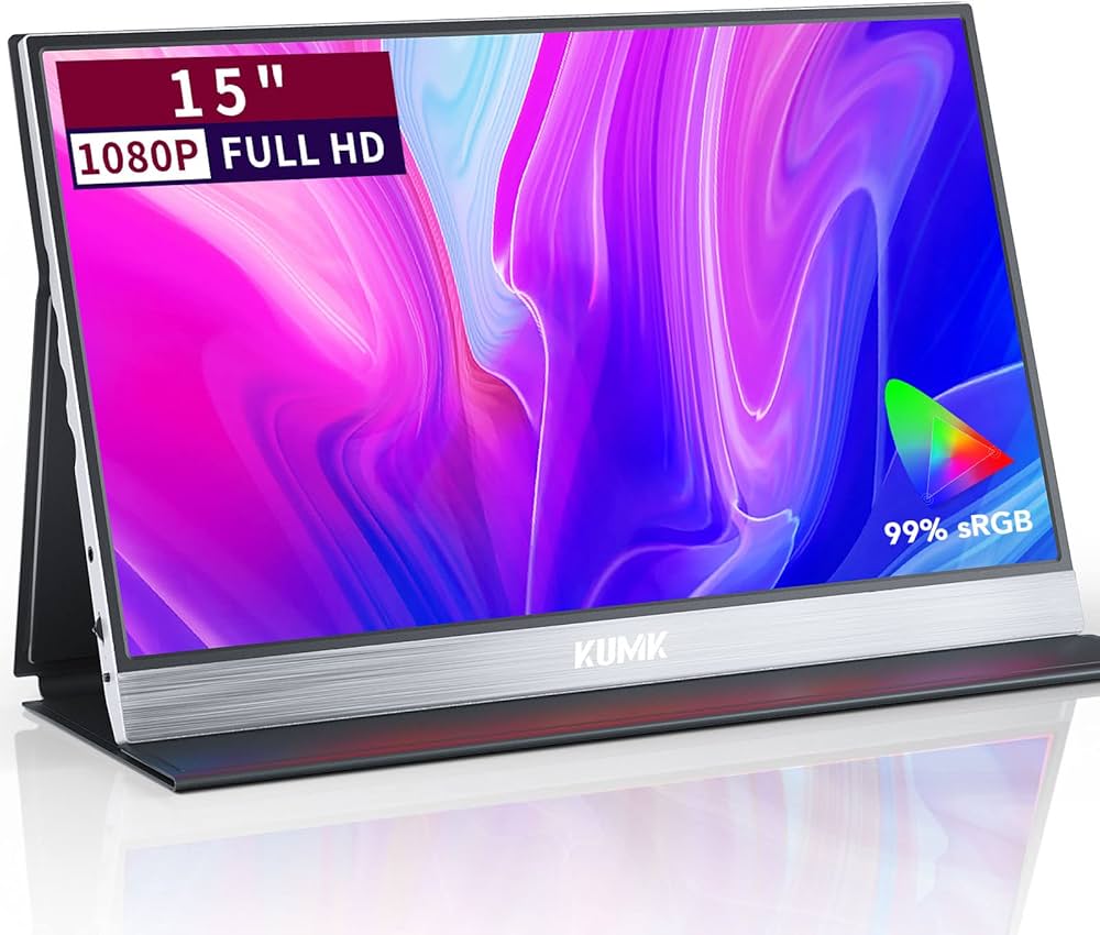 Amazon.co.jp: モバイルモニター KUMK 15.1 4K ゲーミングモニター