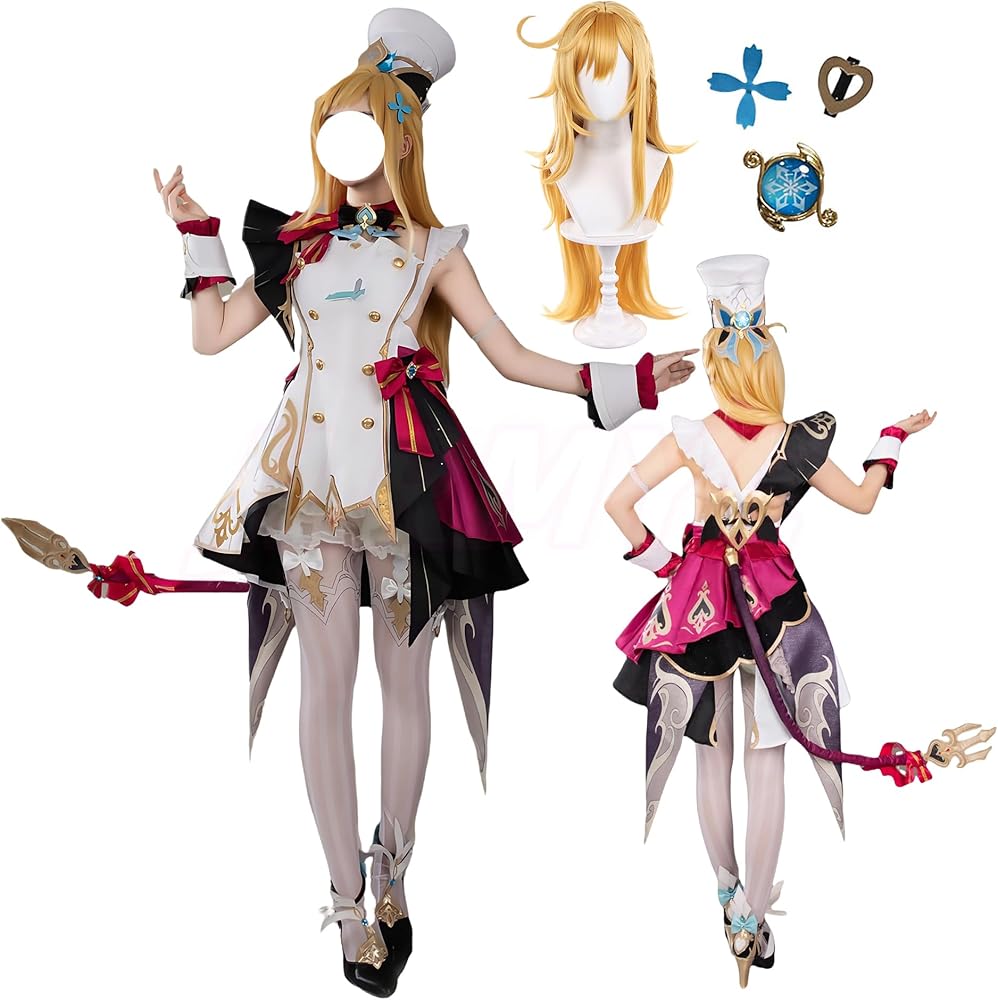 Amazon.co.jp: [JLRMYC] エスコフィエコスプレ 爱可菲衣装 セット