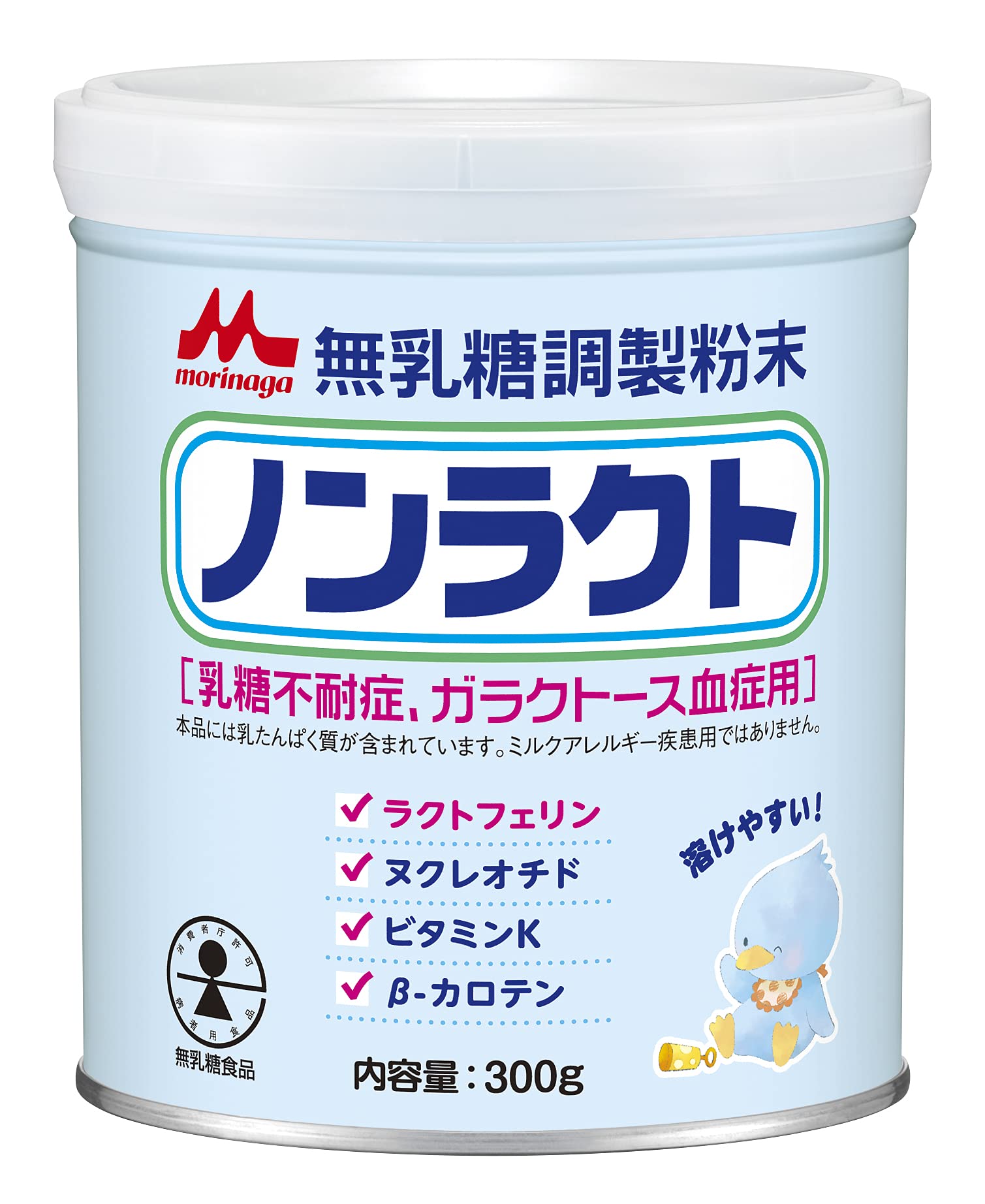 Amazon.co.jp: 森永 ノンラクト 300g 無乳糖 粉ミルク : 食品・飲料・お酒