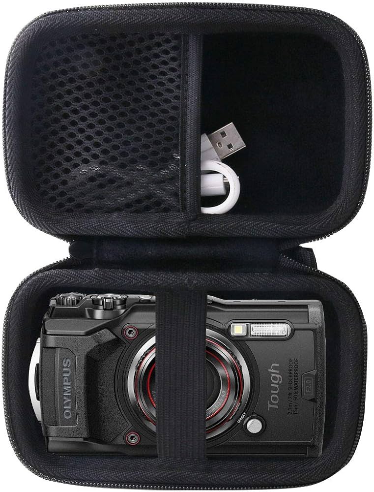 Olympus Tough TG-6 デジタルカメラ【ケース、ストラップ付き】 JJC