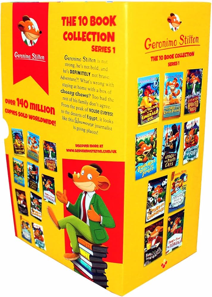 Geronimo Stilton: 10 Book Collection (Series 1): Scholastic Inc